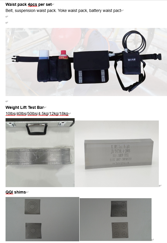 NDT Laminierte Magnetflussstreifen Typ G Burmah-Castrol 5 Streifen für die Magnetpulverprüfung von Armaturen 6