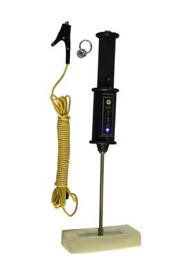 HD-104 Hochempfindlichkeit Nasse Schwamm Leckage Detektor Groß Standard Schwamm Sonde Stange Anti-korrosive Beschichtung Pinhole Gap Schadensinspektionsinstrument