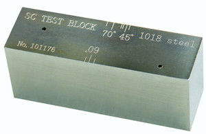 Sc-Ultraschallkalibrierungs-Blöcke, Stärkekalibrierungsprüfstände, Sc-Prüfstand ASTM E164