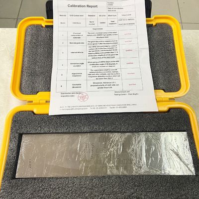 IOW API RP 2X UT Kalibrierblock 1/16" Durchmesserlöcher 10° Neigung Auflösung Loch NDT Ultraschallprüfung Referenzblock