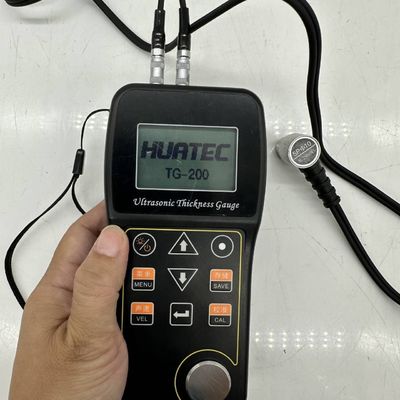 TG-200 Hochpräzision durch Beschichtung Ultraschallwandstärke Messgerät Optional Gusseisen Hochtemperaturproben Erdöl Schiffbau Inspektionsgeräte