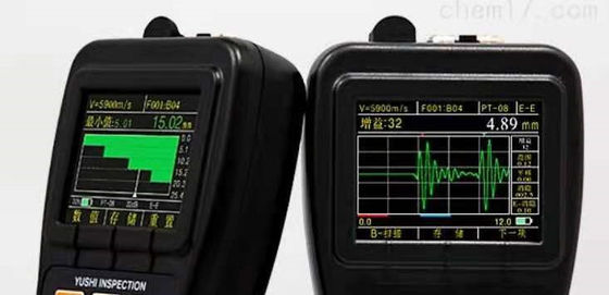 TG-5100D Hochpräzises tragbares A-SCAN & B-SCAN Ultraschall-Dickenmessgerät mit OLED-Display und Durchschichtmessung