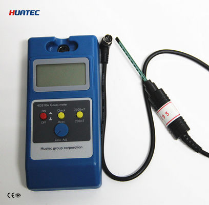 HGS-10A tragbares digitales Tesla-Meter Gauss-Meter für die Prüfung von Magnetfeld