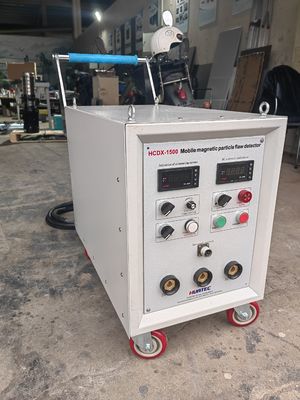 HCDX-1500 Industrie-MPI-Magnetisierungs- und Demagnetisierungsgeräte 0-1500A Kontinuierlich einstellbarer Strom Schnellanschlusssonde Magnetische Inspektionsvorrichtung