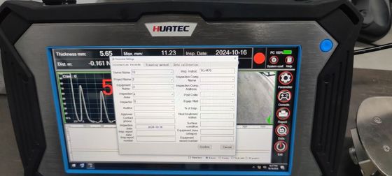 TG-M70 Zwei-Rad-Magnet-Crawler für die Korrosionserkennung von Pipelines und Gefäßen