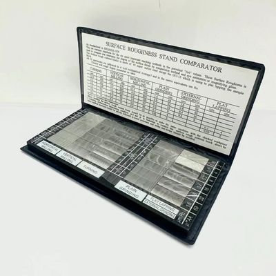 Stahl-Rauheitsvergleichs-Musterblock Drehbank Fräsen Schleifen Standardprobe