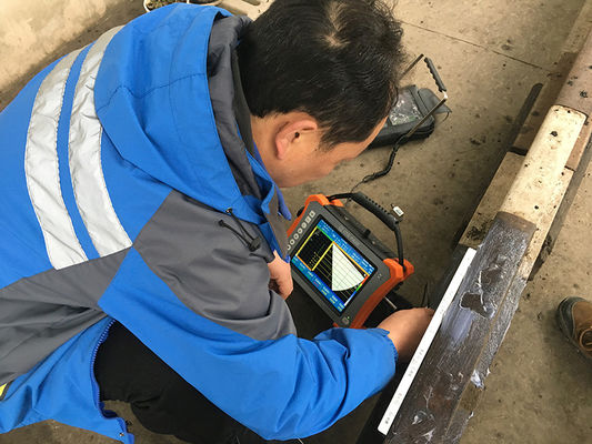 TFM Phased Array Ultrasonic Flaw Detector HPA-620PRT with 32:128PR Module, 10.4-inch Touch Screen, and Concurrent TOFD Scanning