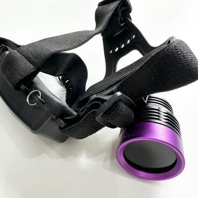DG-3101S 90 Grad Auf- und Abstellbarkeit UV-Schwarze Leuchte Helmtyp mit 30 Durchschnittslebensdauer LED 50mm Bestrahlungsbereich