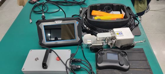 TG-M70C Magnetischer Raupenroboter zur Korrosions- und elektromagnetisch-ultraschallbasierten Dickenmessung für die Wandkorrosionsdetektion