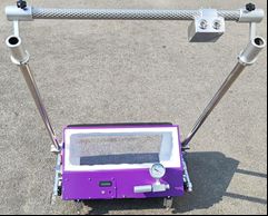 HC1400-LED-Automatisches Dichtungsvakuum-Leckage-Detektor mit Walking Wheel Hilfsrollen Sicherheitsventil Druckbehälter Tank Fillet Schweiß Inspektion Vakuum-Box