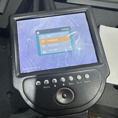 HTD-D4 Industrieendoskop 4-Wege elektrische Rotation Artikulierende Boreskop Inspektionskamera