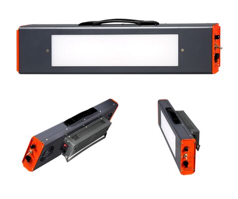 HFV-4010P LED-Radiographischer Film-Viewer mit 400x100mm Sichtbereich 200W Leistung und Fußschaltersteuerung