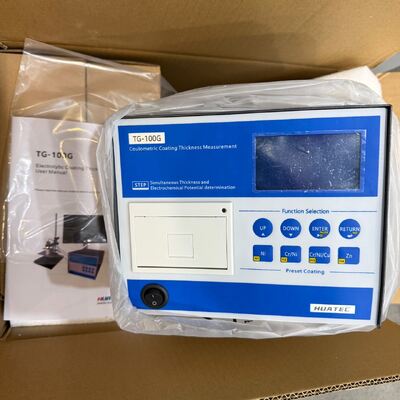 TG-100G Elektrolytische kulometrische Dicke Messung Mehrschicht Nickelbeschichtung Dicke Tester