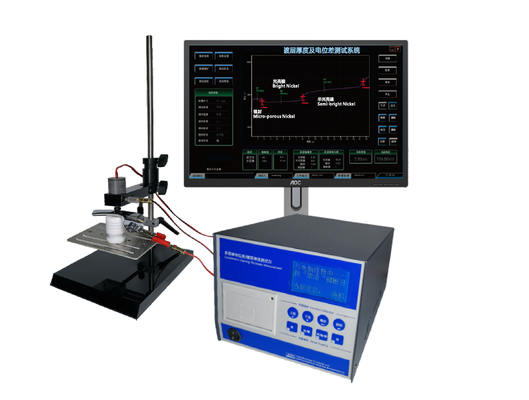 TG-100G Coulometric Thickness Tester Mehrschicht-Nickelplattierungstärke und Potenzialprüfung Meter