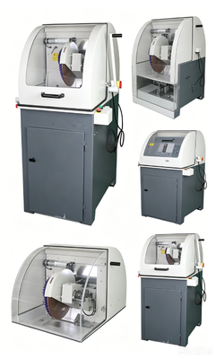 HC-350A Groß vertikaler metallografischer Schneider Schleifrad Labormaschine zum Schneiden von Metall-Nichtmetallproben