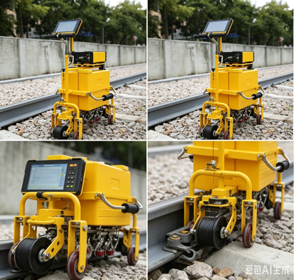 FD-GT-20 Schienen-Ultraschallfehlerdetektor für 43 ~ 75 kg/m Schienen-Hochgeschwindigkeitsbahn-U-Bahn Inspektion