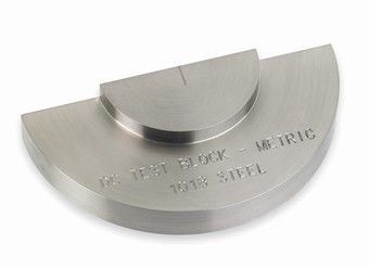 ASTM E164 Gleichspannungsabstandskalibrationsblock AWS Standard-Scherewelle Ultraschallwandler Abstandskalibrationsprüfblock