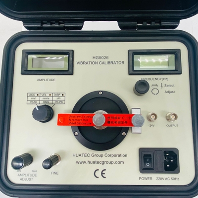 Digitale Vibrationskalibrierer Vibrationsprüfer Vibrationsprüfer Kalibrierer Vibrationskalibrierer HG5026