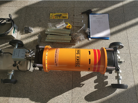 Tragbares Rohr industrielle Genauigkeit zerstörungsfreier Prüfung X Ray Pipeline Crawler Radiographic Testing