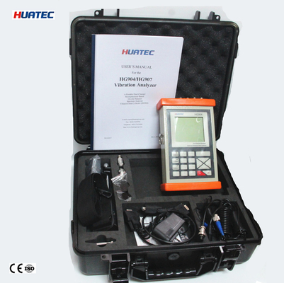 Handtragbarer Daten-Zweikanalkollektor des Erschütterungs-Analysator-Stabilisator-HG904