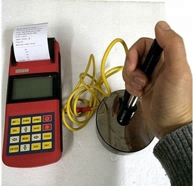 Akku-integrierte Härte-Prüfvorrichtung tragbar mit Sonde Drucker-Separate D