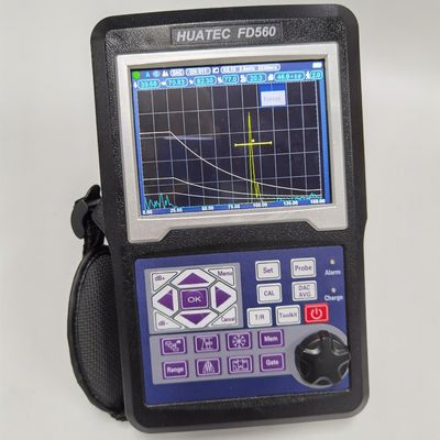 FD560 Hochleistungs-Portable Ultraschallfehlerdetektor 0.2-20MHz Bandbreite TFT Farb-LCD Industriefehlerprüfung Tester