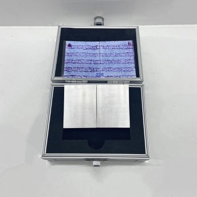 YM-A Aluminiumlegierung Eindringvergleichsprüfkörper für Fluoreszenz- und Farbdurchdringungsprüfung