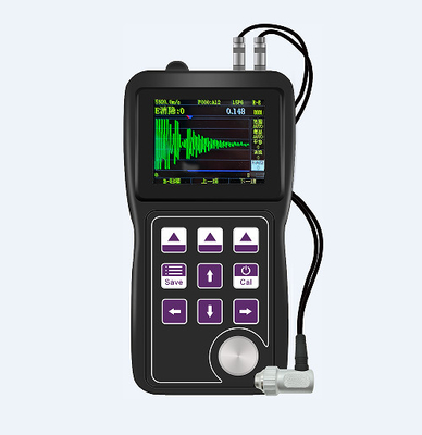 OLED-Farbbildschirm Ultraschalldickheitsmessgerät Live A&B Scan Einzel- und Dualelement-Sonde