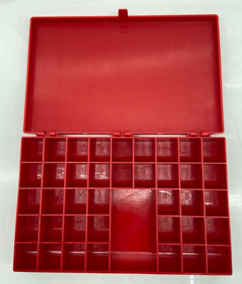 Rote Blei Nummer Box Blei Marker Box Zubehör für Röntgenfehlerdetektor