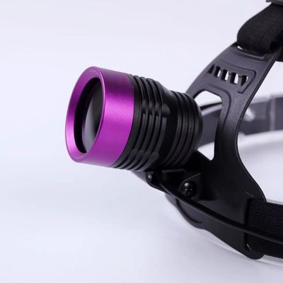 DG-3101S Verstellbare UV-Scheinwerfer 365-370nm 10000μW/cm2 Handfrei Helm UV-LED-Lampe für die Inspektion von fluoreszierenden magnetischen Partikeln
