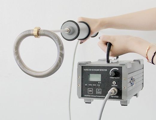 HD-103 Hochspannungs-Feiertagsdetektor 0,2-30KV LCD-Display 0,5-10mm Beschichtung Pinhole Leak Detector für Rohrleitung Tank Korrosionsuntersuchung