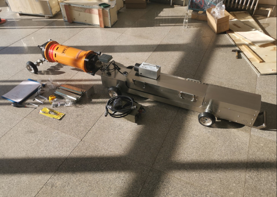 HUATEC X Ray Pipe Crawler Maschine Rohrdurchmesser Messbereich Dia 400-1100mm