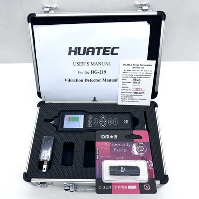 HG-219 Handheld-Vibrationsanalysator, Lagerfehlerdetektor, Datensammler mit elektronischem Stethoskop