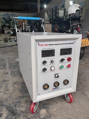 HCDX-1500 AC/HWDC Magnetpartikel-Fehlerdetektor, automatische Entmagnetisierung, tragbare NDT-Magnetisierungsprüfmaschine