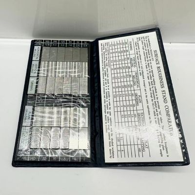Stahl-Rauheitsvergleichs-Musterblock Drehbank Fräsen Schleifen Standardprobe