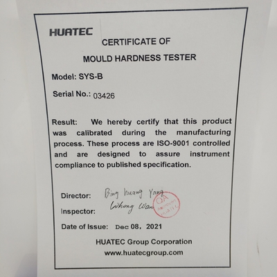 Grüner Sand Oberflächenhärte Schimmelhärte Tester Sand Oberflächenhärte