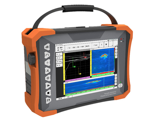 TFM-Phase-Array Ultraschallfehlerdetektor 32/128 Emission/Empfang von TOFD und Phasen-Array C Scan TFM-Bild