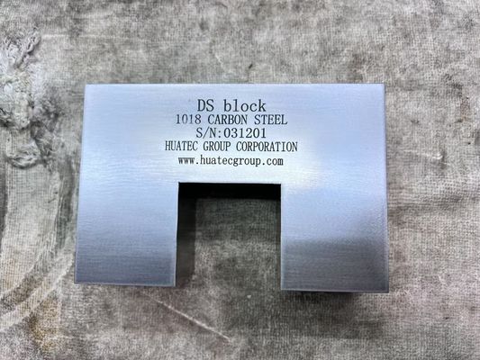 AWS D1.1/D1.1M-2015 Kalibrierblock DS für Längsweite und Empfindlichkeit