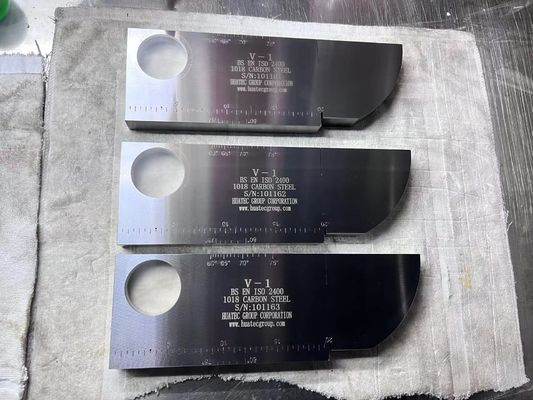 CS NDT Kalibrierblock IIW V1 für zerstörungsfreie Prüfung