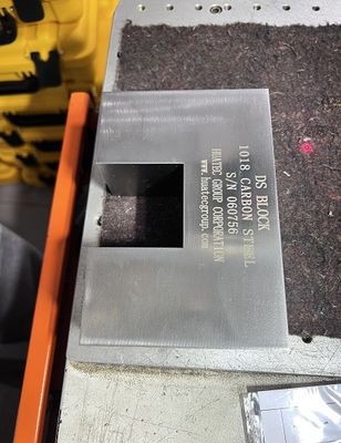 AWS D1.1/D1.1M-2015 Kalibrierblock DS für Längsweite und Empfindlichkeit