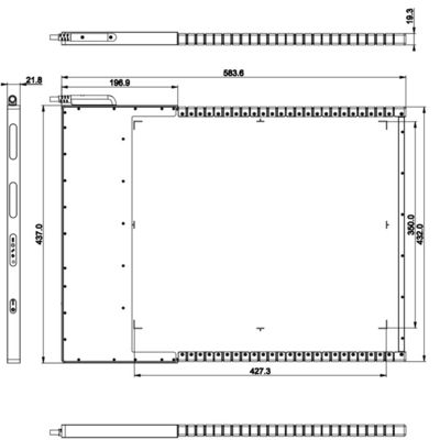 H3543HWF-AG 139μm Amorphes Silizium A-Si gekrümmtes DR-Panel