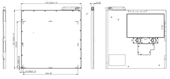 H3024WCH-HG IP54 Drahtloser Pipeline-Inspektions-DR-Flachdetektor