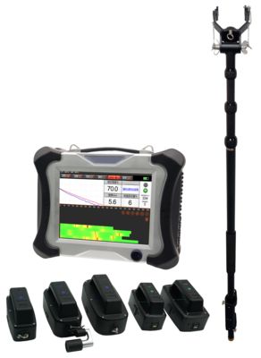 HEF-17 Pulsierte Wirbelströmung NDT-Instrument für die Prüfung der Rohrwanddicke ohne Abbau der Verkleidung