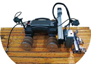 TG-M80 Wassergekühlte Wandmagnetische Crawler-Dicke-Messung