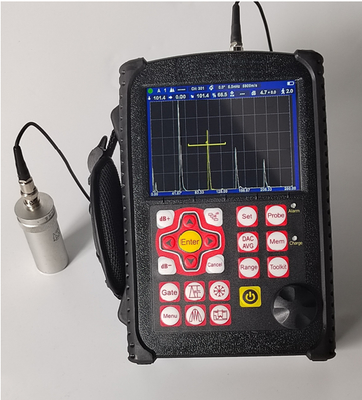 DAC und AVG zur Auswertung des Echo, Kurve kann modifiziert und kompensiert werden Detektor Reichweite 0-10000mm Ultraschallfehlerdetektor