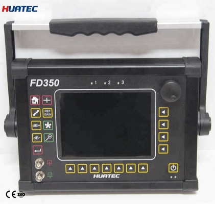 Automatisierte Kalibrierung Automatischer Verstärkungsfrequenz 0,2~20 MHz Digitaler Ultraschall-Fehlerdetektor