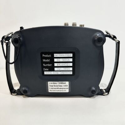 Verfügt über einen vielseitigen Eingangsanschluss, der an verschiedene Sensortypen angeschlossen werden kann. Vierkanaliger multifunktionaler Vibrationsanalysator