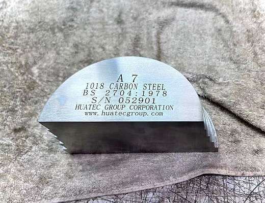 A7 Ultraschallkalibrierblock