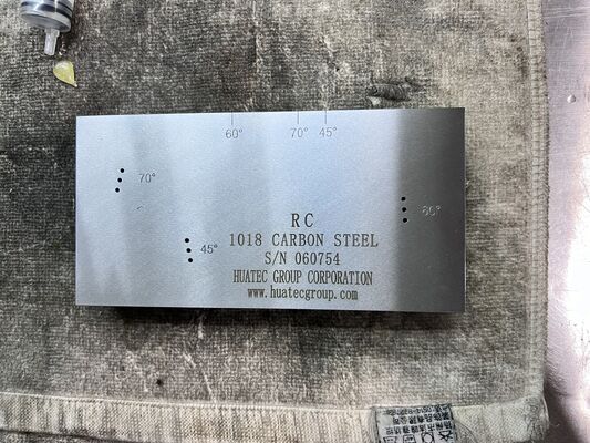 AWS Resolution RC Block Calibration block - NDT Service