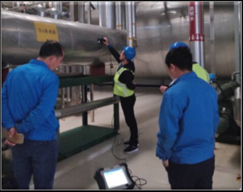 HEF-17B Pulse Eddy Current in Betrieb Inspektion Metallrohrwandstärke außerhalb der Verkleidungsschicht Nachweisgerät